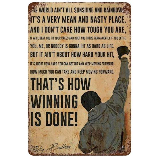 Rocky 6 Film Posteri