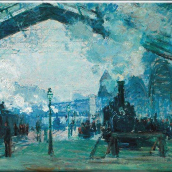 Saint Lazare Garı Édouard Manet