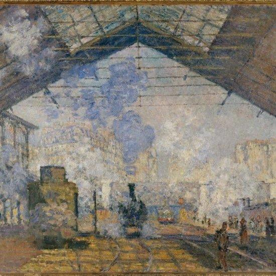 Saint Lazare Garı Édouard Manet