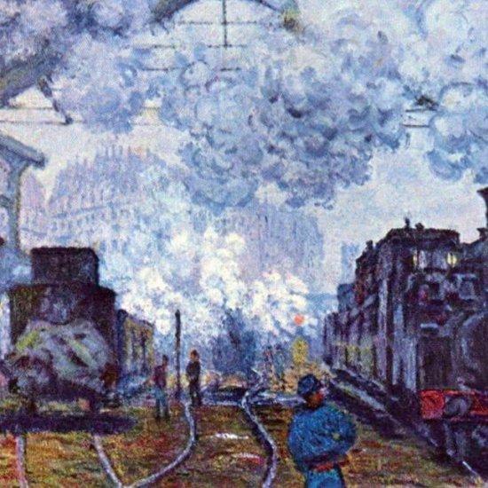 Saint Lazare Garı Édouard Manet