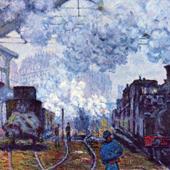 Saint Lazare Garı Édouard Manet