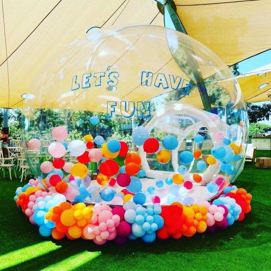Şeffaf Balon Çadır