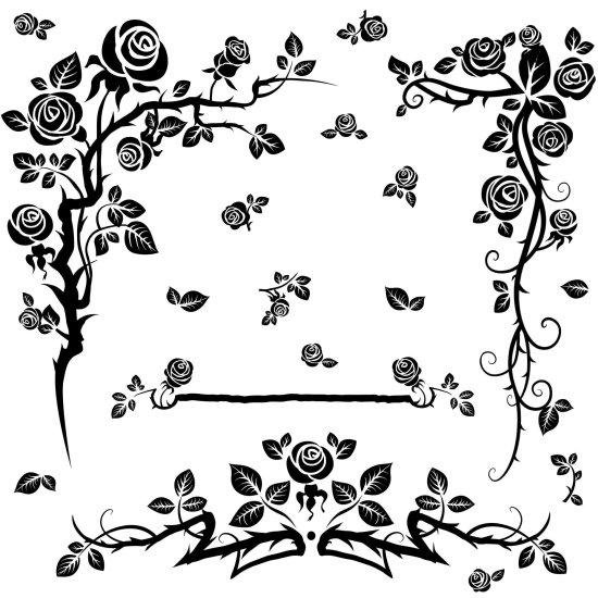 Siyah Sticker