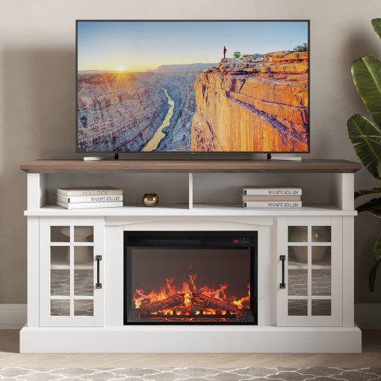 Şömineli Tv Ünitesi