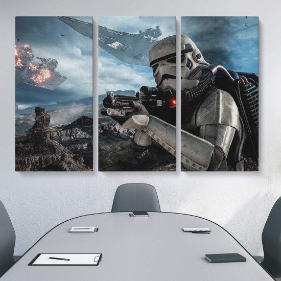 Storm Trooper Kanvas Tablo
