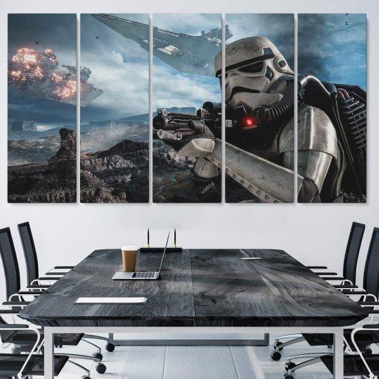 Storm Trooper Kanvas Tablo