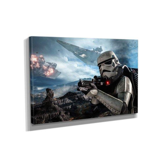 Storm Trooper Kanvas Tablo