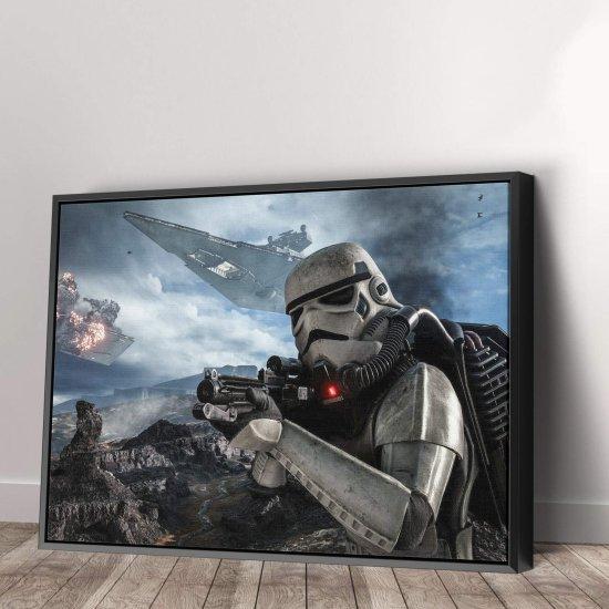 Storm Trooper Kanvas Tablo