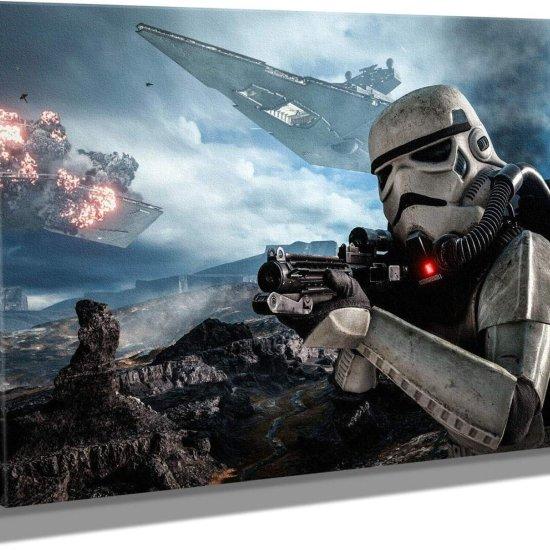 Storm Trooper Kanvas Tablo
