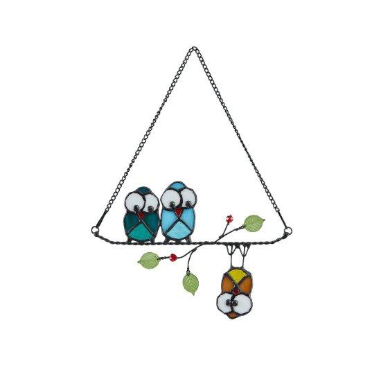 Tel Üzerinde Vitray Kuş