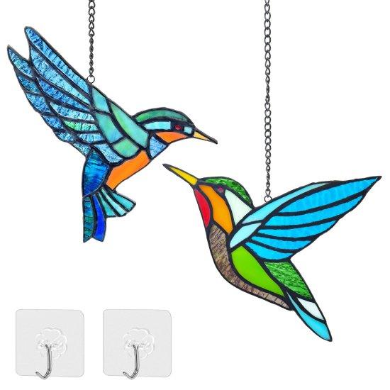 Tel Üzerinde Vitray Kuş