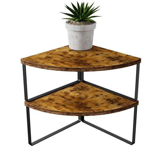 Tezgah Üstü Köşe Rafı