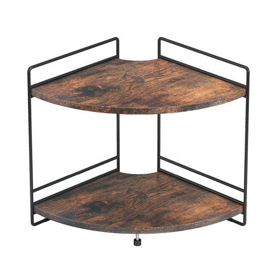 Tezgah Üstü Köşe Rafı