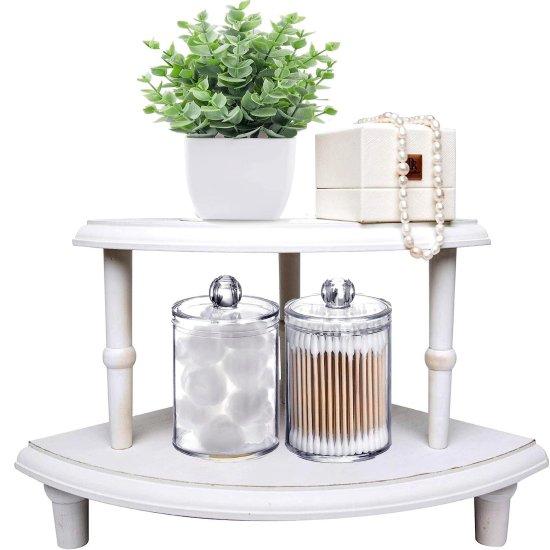 Tezgah Üstü Köşe Rafı