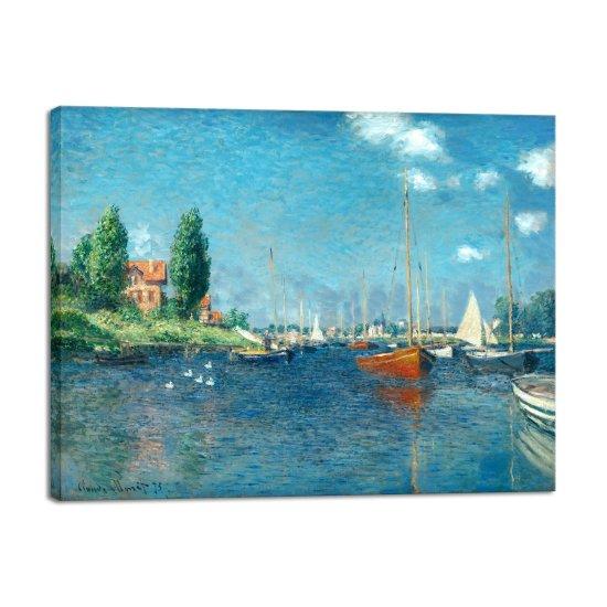 The Beach At Sainte-adresse Claude Monet
