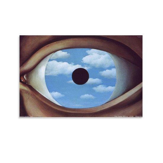The False Mirror Rene Magritte