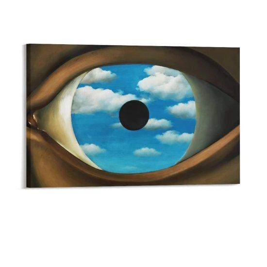 The False Mirror Rene Magritte
