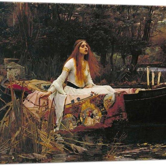 The Lady Of Shalott Kanvas Tablo
