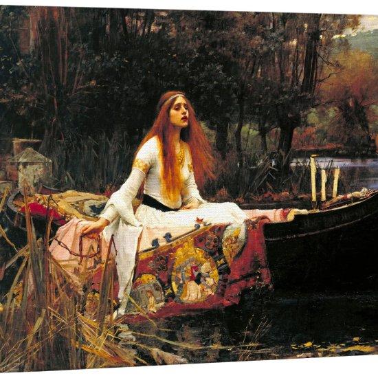 The Lady Of Shalott Kanvas Tablo