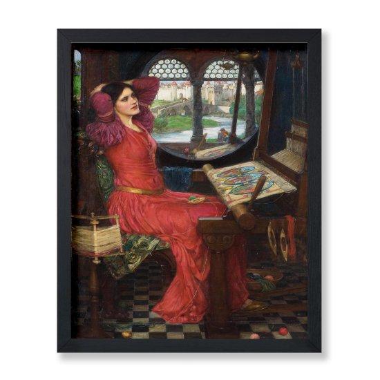 The Lady Of Shalott Kanvas Tablo