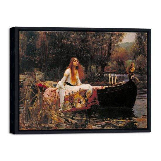 The Lady Of Shalott Kanvas Tablo