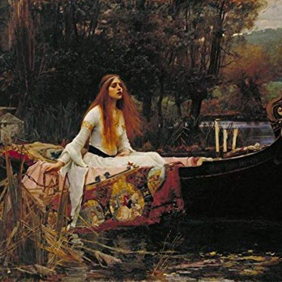 The Lady Of Shalott Kanvas Tablo