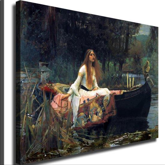 The Lady Of Shalott Kanvas Tablo