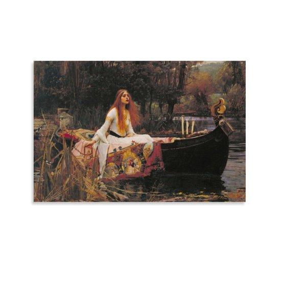 The Lady Of Shalott Kanvas Tablo