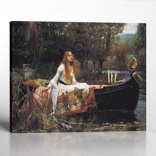 The Lady Of Shalott Kanvas Tablo