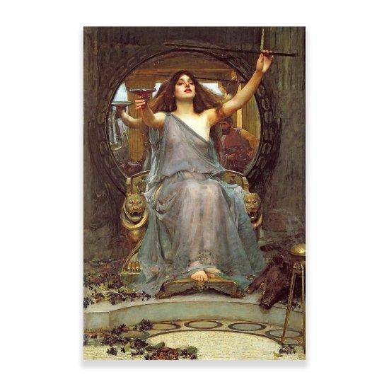The Lady Of Shalott Kanvas Tablo