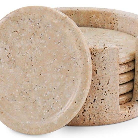 Traverten Orta Sehpa