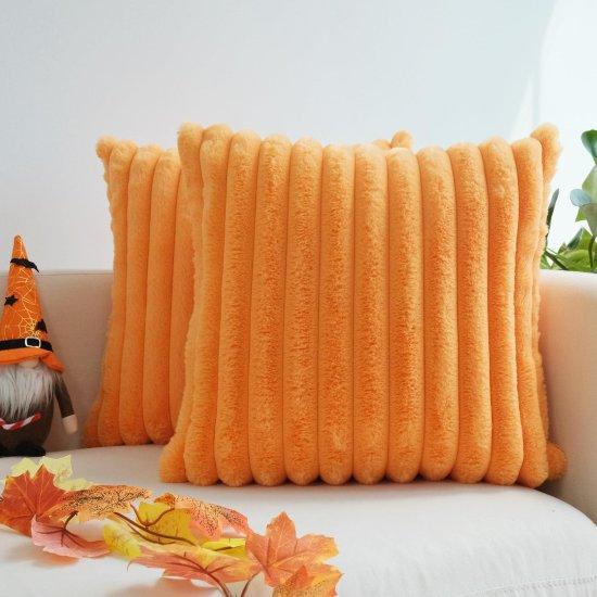 Turuncu Kırlent Kılıfı