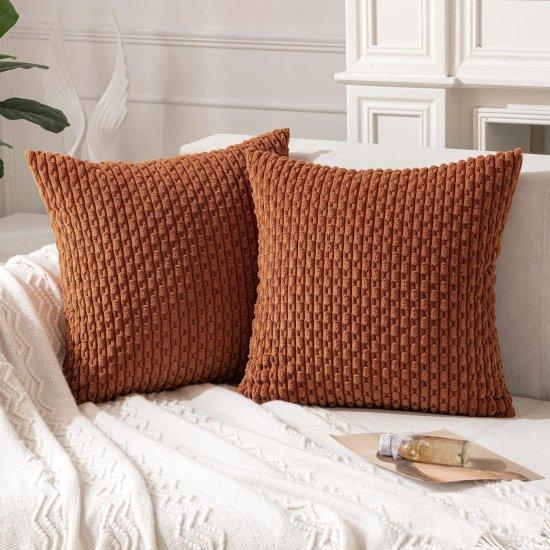 Turuncu Kırlent Kılıfı