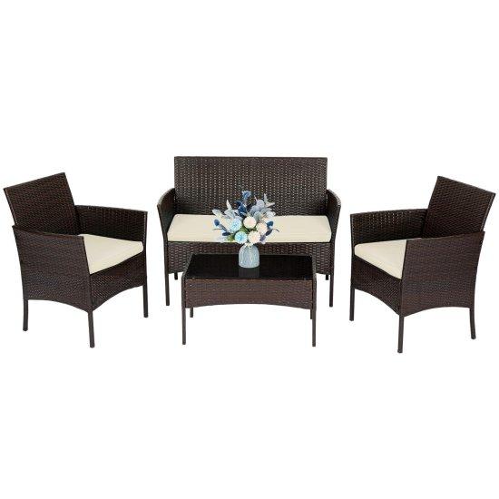 Üçlü Bahçe Koltuğu