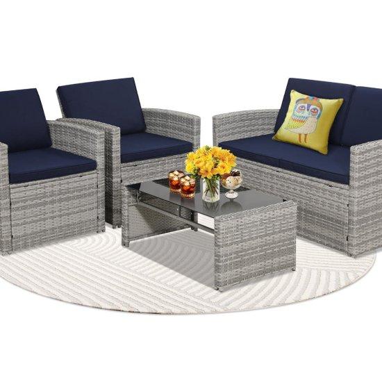 Üçlü Bahçe Koltuğu