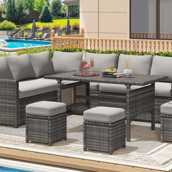 Üçlü Bahçe Koltuğu