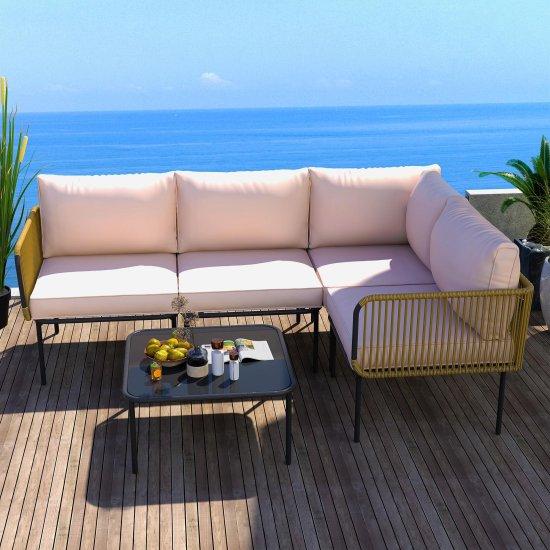 Üçlü Bahçe Koltuğu