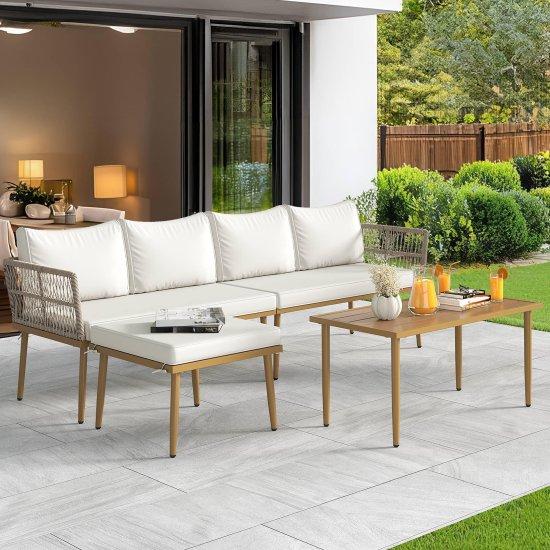 Üçlü Bahçe Koltuğu