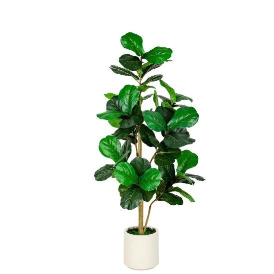 Uzun Vazolu Yapay Köşe Çiçekleri