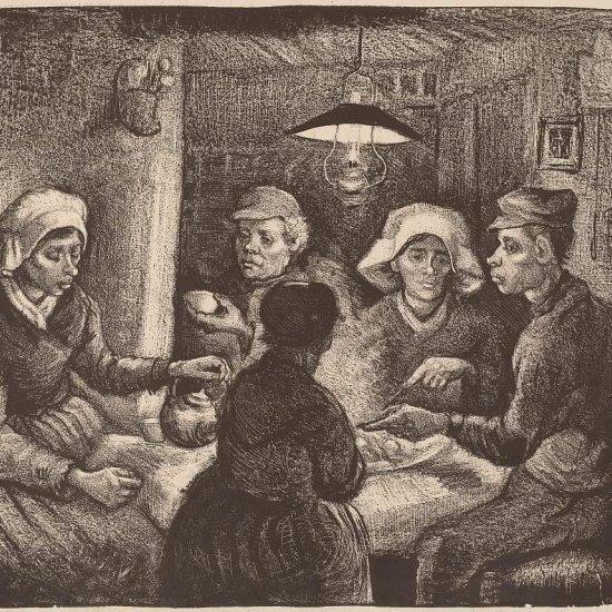 Van Gogh Patates Yiyenler Tablosu