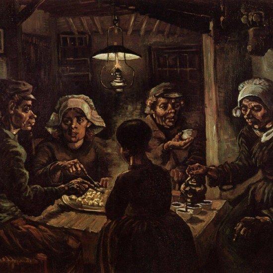 Van Gogh Patates Yiyenler Tablosu
