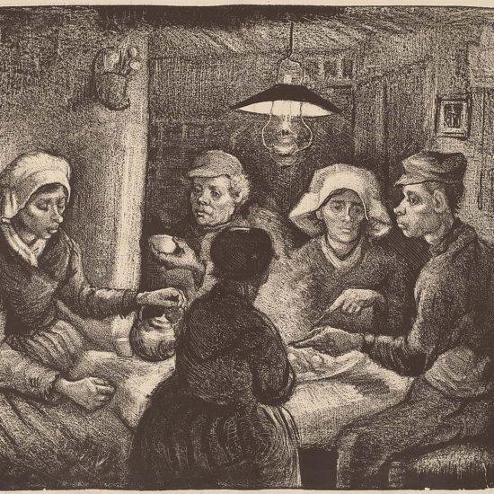 Van Gogh Patates Yiyenler Tablosu