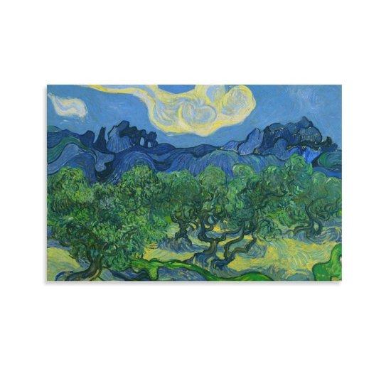 Van Gogh Zeytin Ağaçları Tablosu