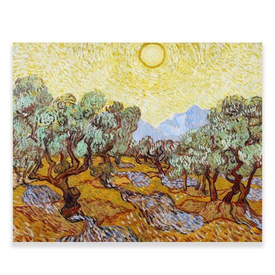 Van Gogh Zeytin Ağaçları Tablosu