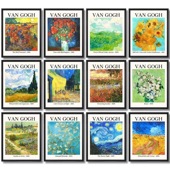 Vincent Van Gogh Yatak Odası Kanvas Tablo