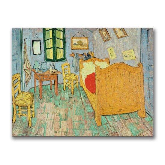 Vincent Van Gogh Yatak Odası Kanvas Tablo