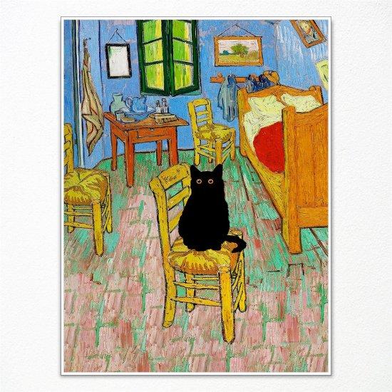 Vincent Van Gogh Yatak Odası Kanvas Tablo
