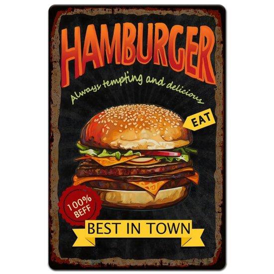 Vintage Burger Tablo