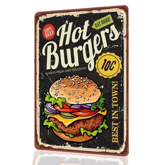 Vintage Burger Tablo