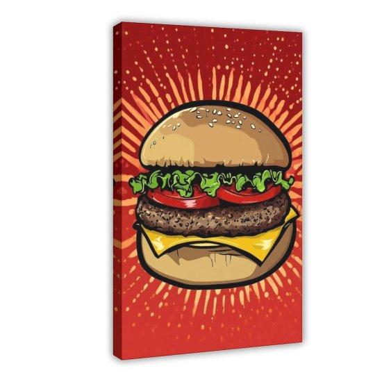 Vintage Burger Tablo